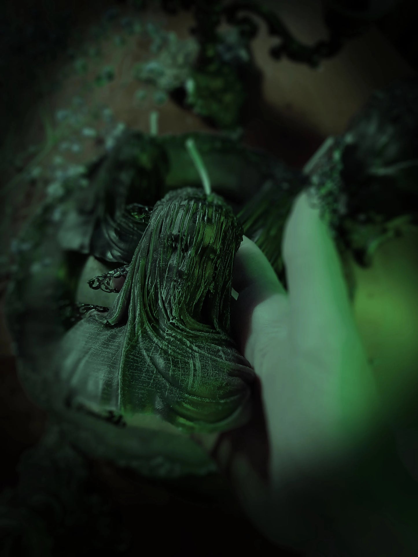 Veiled lady -mehiläisvahakynttilä