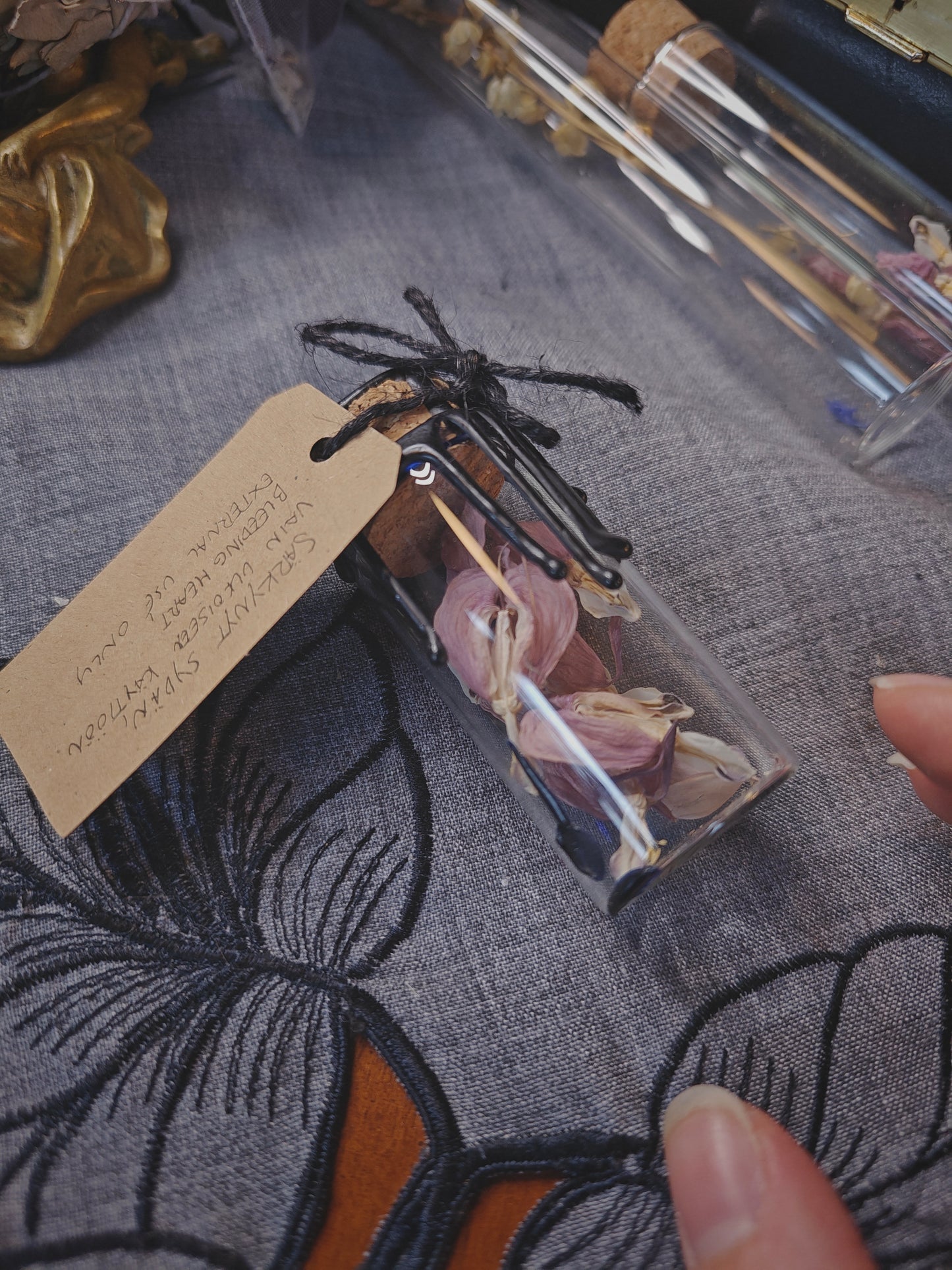 Särkynyt sydän, kuivattu