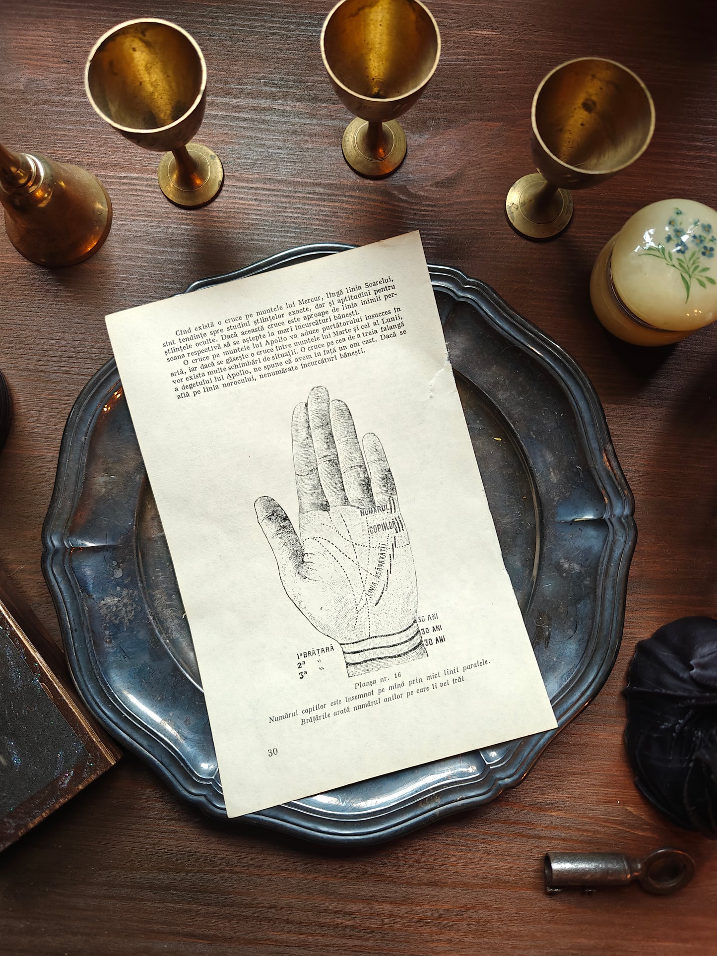 Romanialainen kädestälukemisen ohje