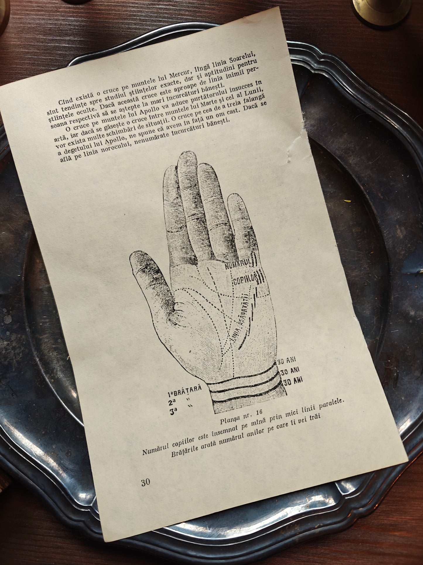 Romanialainen kädestälukemisen ohje