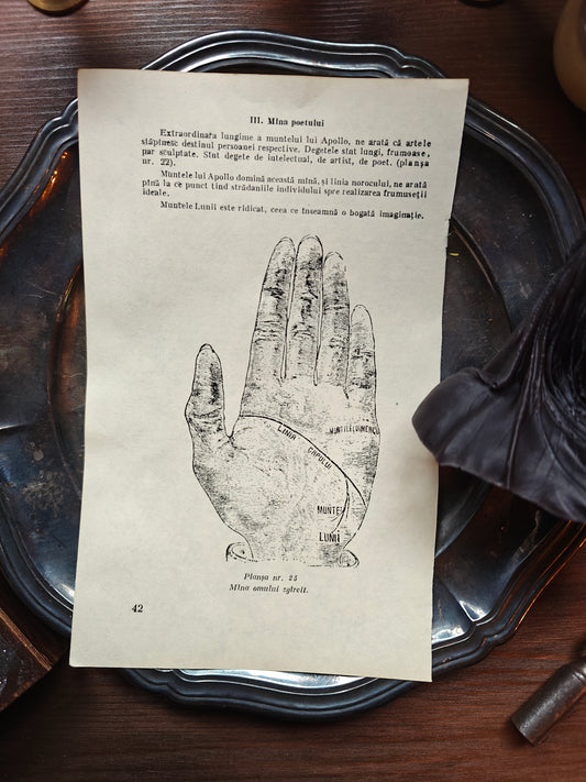 Romanialainen kädestälukemisen ohje #4